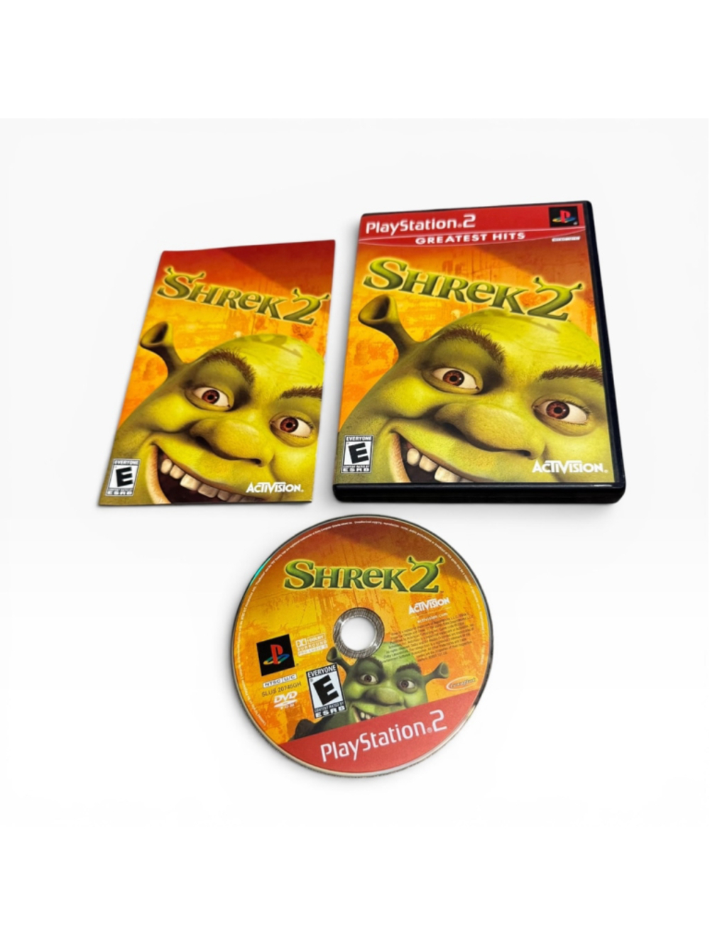 Ps2 Activision Shrek 2 PlayStation 2 Video Game Cib Complete Sony